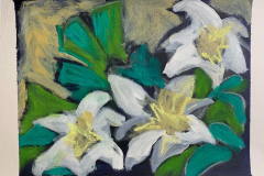 painting-lillies